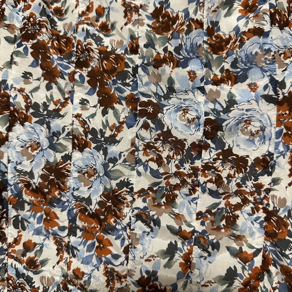 Abercrombie Puff Sleeve Shine Cotton Squareneck Top - Picture 4 of 6